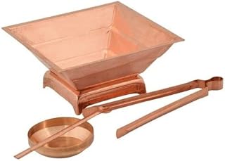 RSGM Pure Copper Vaidic Agnihotra Kit Havan Set for Yagya, Positive Ambience, Rituals