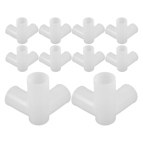 Conectores para estanterías de 25 mm arregla armarios inestables con piezas de plástico 2