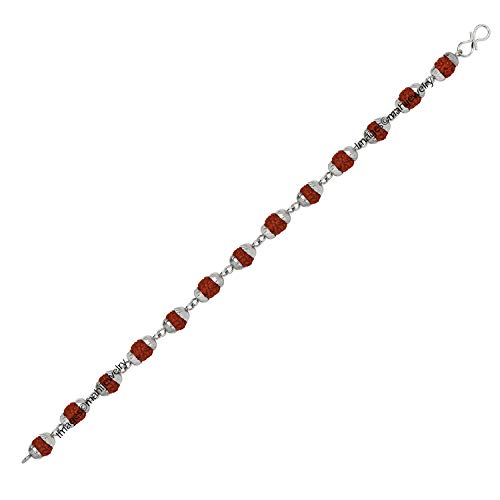 Image of Mahi Rudraksh Bracelet for Men (PABR1100420PR)