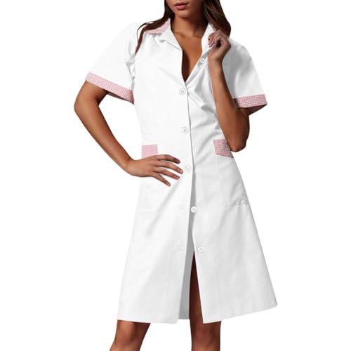 Robe mi-longue boutonnée pour femme, la douceur d'une coupe fluide et décontractée pour flâner