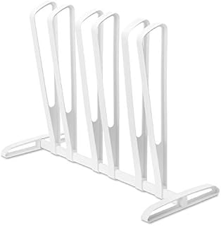 Whitmor 3 Pair Boot Rack - Adjustable Heavy Duty Frame - White