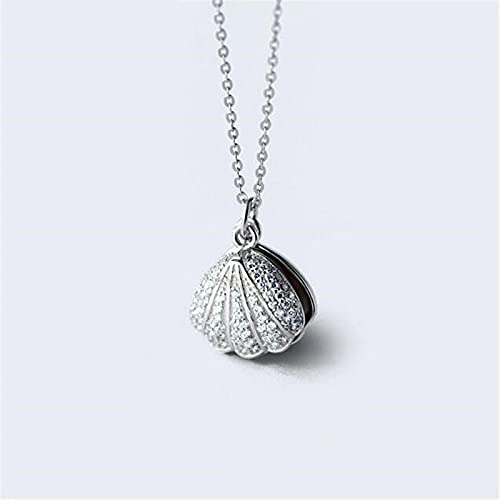 Collier de coquillages et perles ajustable qui ne noircit pas