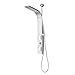 41" EZ-Connect Stainless Steel Rainfall Waterfall Shower Panel Tower Rain Massage System Faucet with Jets & Hand Shower
