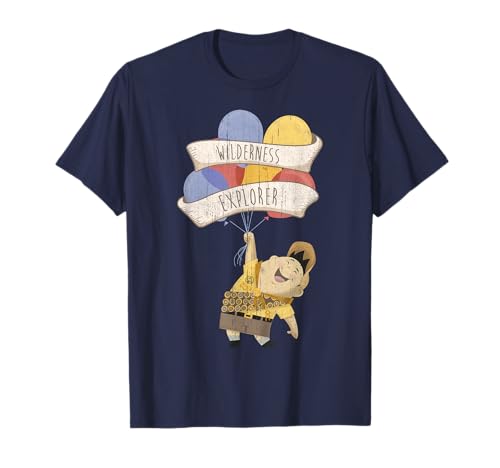 Disney Pixar Up Distressed Wilderness Explorer Russell T-Shirt