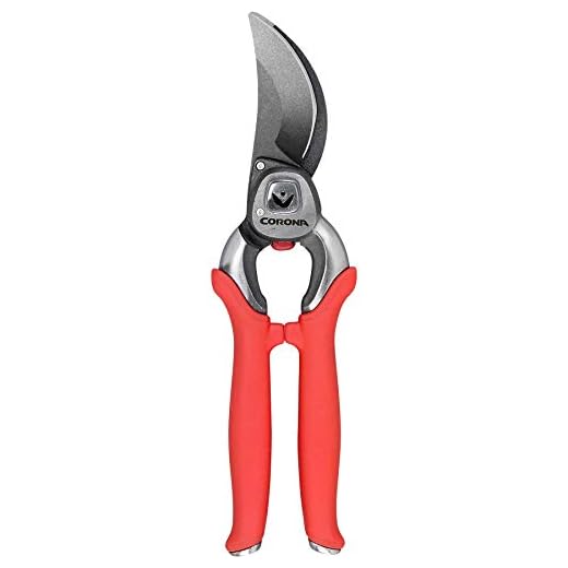 Corona BP 7200 Forged Pro Cut Bypass Hand Pruner, 1-Inch, Red