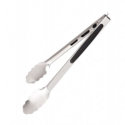 Kochzange Küchenzange mit rutschfestem Griff zum Braten, Kochen, Grillen von Brot, Größe: 32 * 4 cm, flexibel einsetzbar