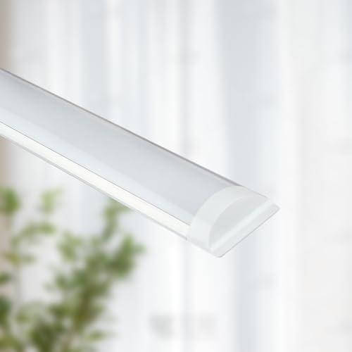 LEDx[XCg ̌^u 150cm 36W V䒼t^ F5000K Px5760lm ^ȃGl Lb`//X/wZp V[OCgt ȒPt u Ɩ