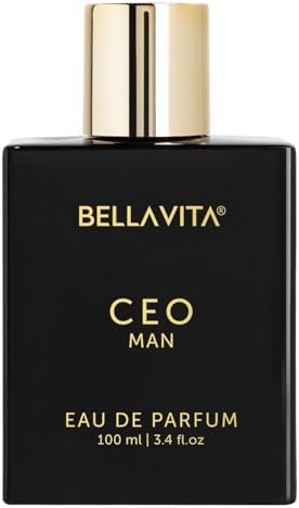 Bella Vita Luxury CEO MEN Long Lasting Perfume | Perfume for Man | EDP 100ml | Lemon, Lavender, Tonka, Mandarin & Vetiver | Woody, Citrus Premium Fragrance