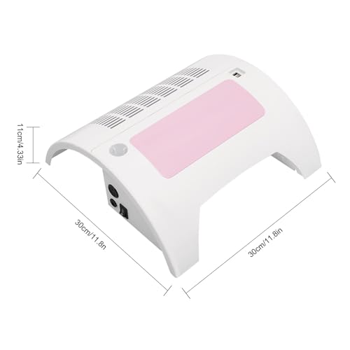 Kit para manicura 5 en 1 con lámpara LED y recogedor de polvo miniatura 4