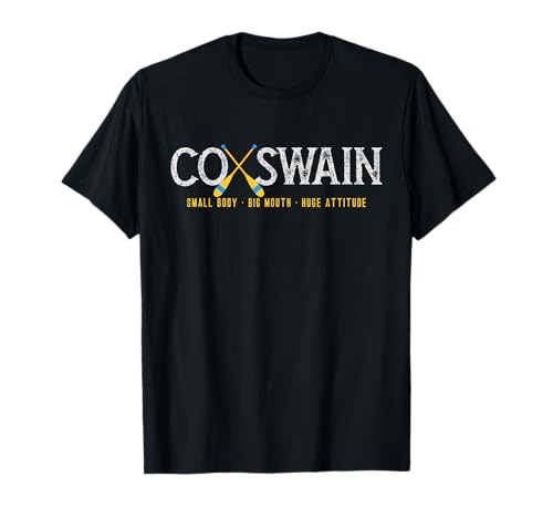 Rowing Crew Coxswain Steersman - Cuerpo pequeño boca enorme Camiseta