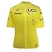 Exclusive Memorabilia Geraint Thomas Signed Tour 2022 Yellow Jersey. Icon Frame