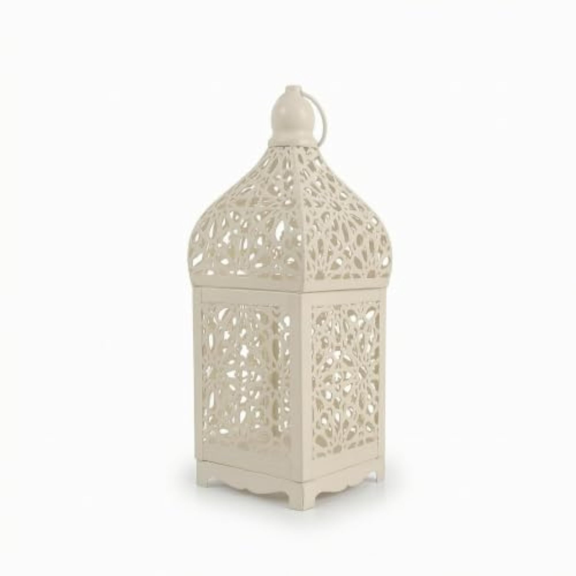 Geometric Patterned Table Lantern for Festive Displays