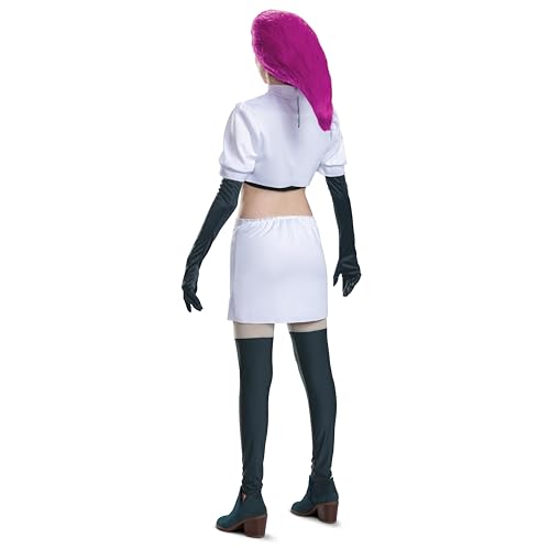 Disfraz Team Rocket Jesse oficial Pokemon Deluxe con peluca miniatura 2
