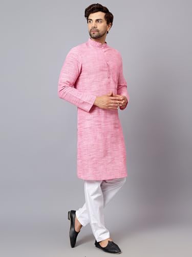 Image of LATEST CHIKAN Men's Cotton Regular Kurta