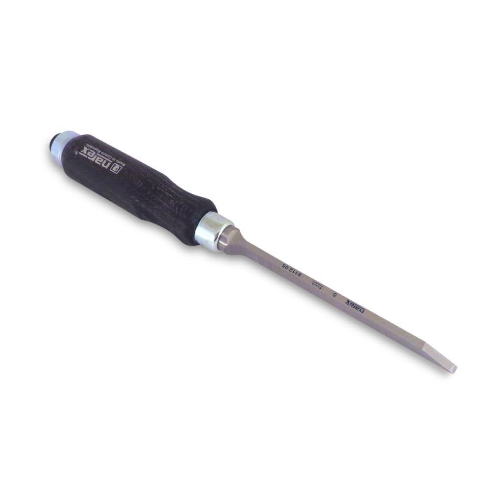 Narex Ciseaux à Bois/Bédane avec Manche en Bois pour Trous des Chevilles Ouvrières - 5 mm