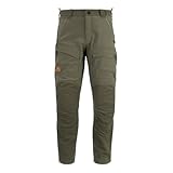 First Lite Men’s Catalyst Foundry Pant - 2-Layer Hybrid Softshell Hunting Pants - Conifer - 32 x 32