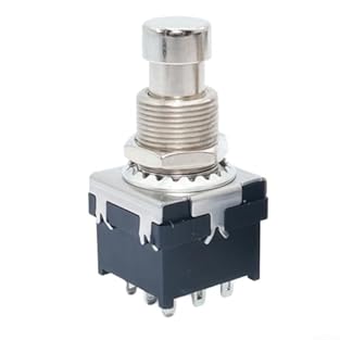 9-Pin 3PDT Footswitch: Delivers precise true-bypass switching guitar effects pedals with dependable 3-pole -throw functionality and signal integrity. Heavy-Duty Housing: Features a rugged enclosure combined with LONGLASTING components to endure const...