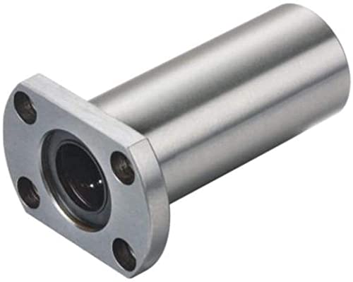 Roulement linéaire LMH6LUU à bride ovale de précision pour guidage CNC - Lot de 4 pièces