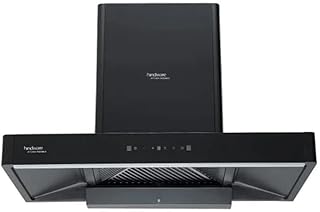 Hindware Smart Appliances Galaxia Auto Clean 75 Cm 1450 m³/hr Chimney with Motion Sensor and Touch Control for easy operations (T Shape Chimney)