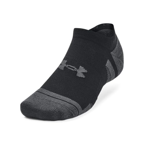 Under Armour Men's Trainer Socks, Black