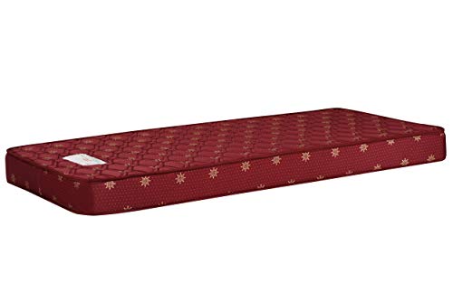 Image of SLEEPSPA Back Support Orthosense Cocopedic Tech. 4 Inch King Size Coir Foam Mattress (LxW: 78X72 Inch) Back Pain Relief, Cotton Fabric, Stress Relief Sleep, Orthopedic Bed Mattress, 5 Year Warranty