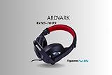 ARDVARK AVHS1009 Gaming Headset for PS5, PS4, Xbox One, Switch, PC with Noise Cancelling Mic, Deep Bass Stereo Sound – Black