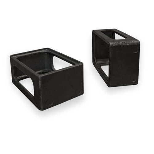 Supports en fonte BBQ Blocks universels pour plaques et grilles de cuisson
