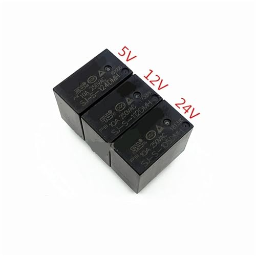 Relais 4 broches 10A 250V micro relais circuit imprimé SJ-S-124DMH - 2