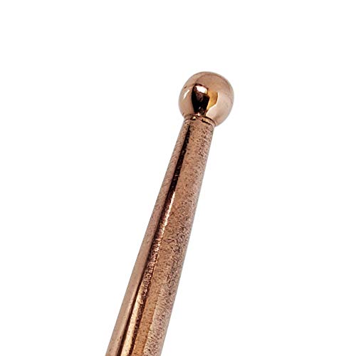 Pure Copper Nose Wand – Natural Copper Nasal Swab Stick for Wellness – Copper Wand, Copper Nose Swab, Copper Stick for Nose Zap– Created by American Ayurveda (1 Count)