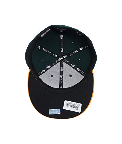 Gorra New Era Hombre Verde Oscuro 7.75 miniatura 5