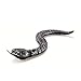 Lianzi Control de simulación de Serpiente, Broma de Serpiente, Juguete de Cobra eléctrico infrarrojo, Juguetes de Broma de Navidad de Halloween para niños Regalos de cumpleaños.-Black