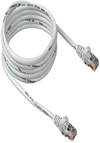 Belkin RJ45 Category-5e Snagless Molded Patch Cable (White, 25 Feet)