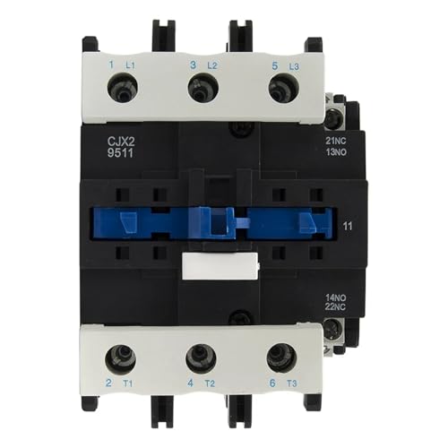 Contacteur LC1-D95 95A triphasé CJX2-9511 avec commande bobine 110V CA