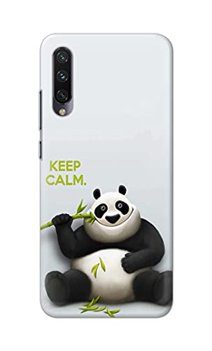 Image of PRINTFIDAA� Printed Hard Back Cover Case for Mi A3 Back Cover (Cartoon Panda) -2808