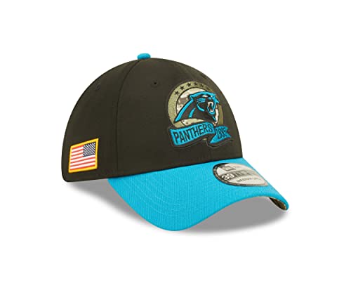 Casquette NFL 39Thirty Panthers New Era haut de gamme avec visière courbée et finitions soignées