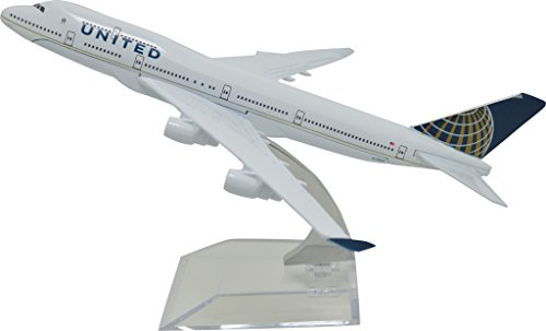TANG DYNASTY(TM 1:400 16cm B747-400 United Airline Metal Airplane Model Plane Toy Plane Model