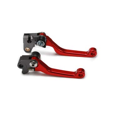 CNC Brake Clutch Levers For CR80R/85R 98-07 CRF125F 14-16 CRF450R 02-03 - Body & Frame Brake & Clutch Levers - (Orange) - 1 X Pair CNC Clutch Brake Levers