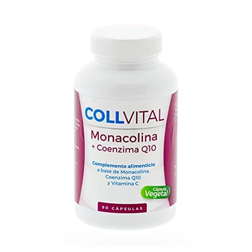 Levadura de Arroz Rojo con Coenzima Q10 pastillas para reducir el Colesterol Monacolina natural plus Dosis en Capsulas para bajar el colesterol Tratamiento 3 Meses