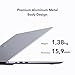 HONOR MagicBook X14 Laptop Intel Core i5 with Windows 10, 8GB RAM 512GB SSD Memory, Thin and Light, Premium Aluminum Metal Body Design, Compact 65W Fast Charger, Fingerprint Sensor - Space Grey