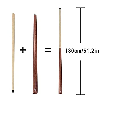 Taco de billar madera de arce 130 cm punta 10 mm miniatura 5
