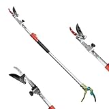 GARTOL Pruner for Garden, Cut Upto 1 Inch & Hold Telescopic Pole Pruner, Fruit...