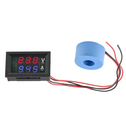 Voltímetro amperímetro digital LCD para controlar el consumo en redes eléctricas de 220V