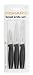 Produktbild Fiskars Kleines Messer-Set 3-teilig, Qualitätsstahl/Kunststoff, Schwarz, Functional Form, 1014274