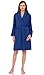 TowelSelections Women’s Robe, 100% Cotton Short Terry Bathrobe Medium B. Iris