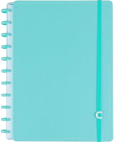 Caderno Inteligente, Grande, All Aquamarine, 215x280 mm, 80 Folha...