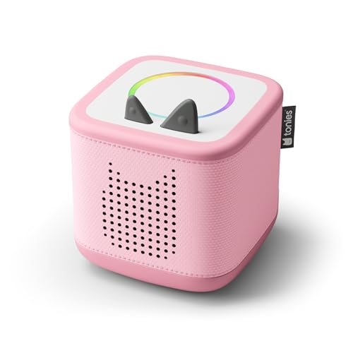 tonies Toniebox 2 Bundle Incl. My First Dschungel Set, Pink, Audioplayer für Hörbücher, Lieder, Einschlafen und Tonieplay für Kinder