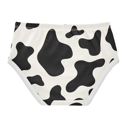 Cow Print Underwear Toddler Girl, Kids Underwear Girls, 2T–8 Years2
