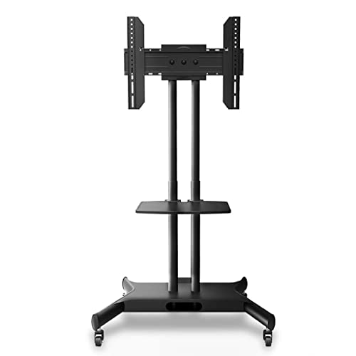 Yebdd Mobile Tv Cart Tv Floor Stand Display Tv Trolley For 32-65" Free Lifting Tv Holder With Av Shelf Camera Holder #TOP24
