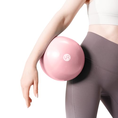 Image of Exercise Ball for Workouts, 9 Inch Pilates Ball Anti-Burst and Slip Resistant Yoga Ball for Gym Fitness and Physical Therapy