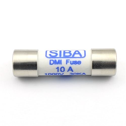 Fusible 10A 1000V SIBA à fusion rapide 10x38mm pour couper instantanément les surcharges